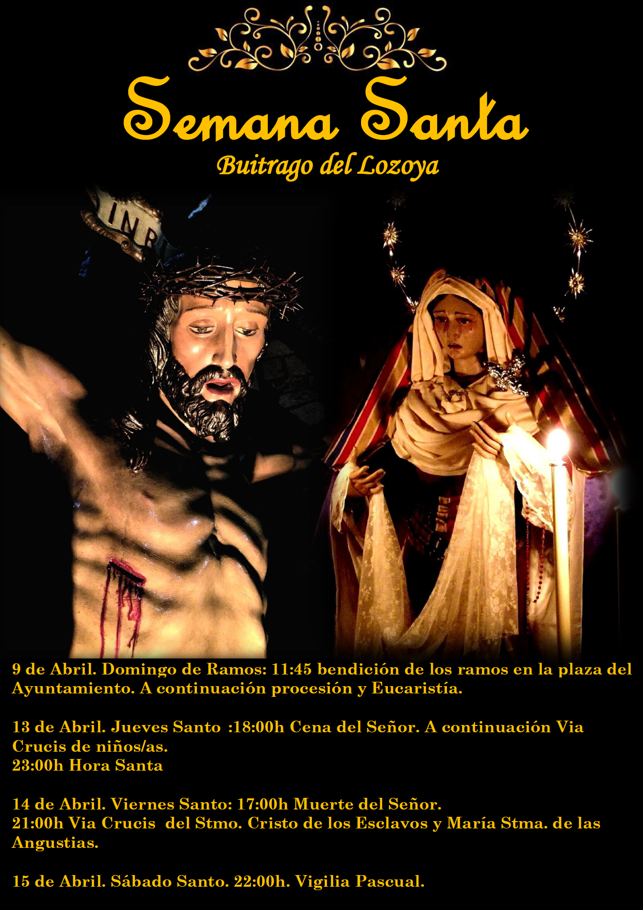 Semana Santa en Buitrago del Lozoya 2017 Buitrago del Lozoya